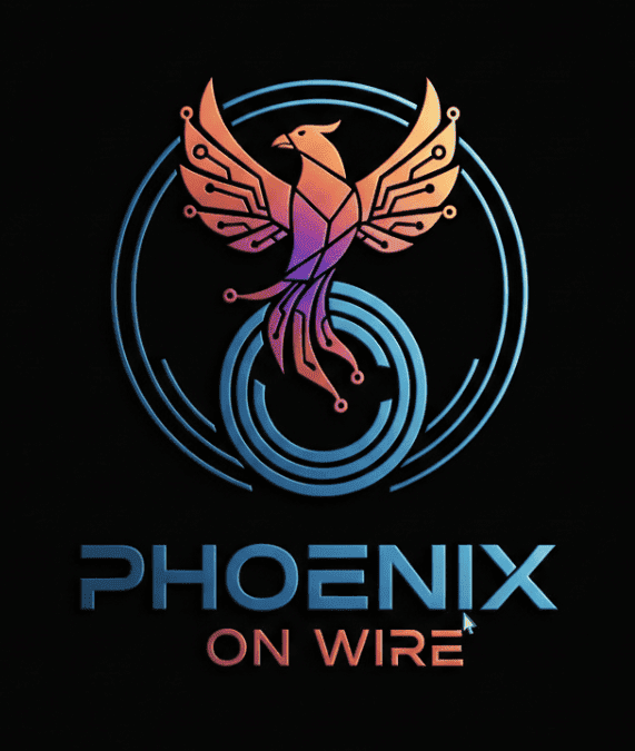 Phoenix on Wire Logo